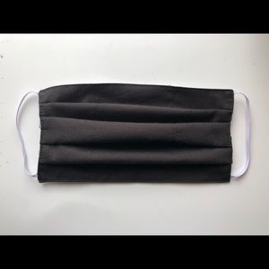 Black 100% Cotton Face Mask | Made in USA